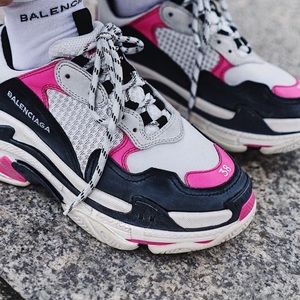 Authentic Gently Used Balenciaga Triple S Sneakers